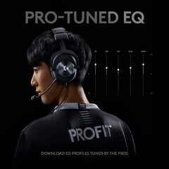 Logitech G Pro X Headset Black (must) hind ja info | Logitech Arvutid ja IT- tehnika | kaup24.ee