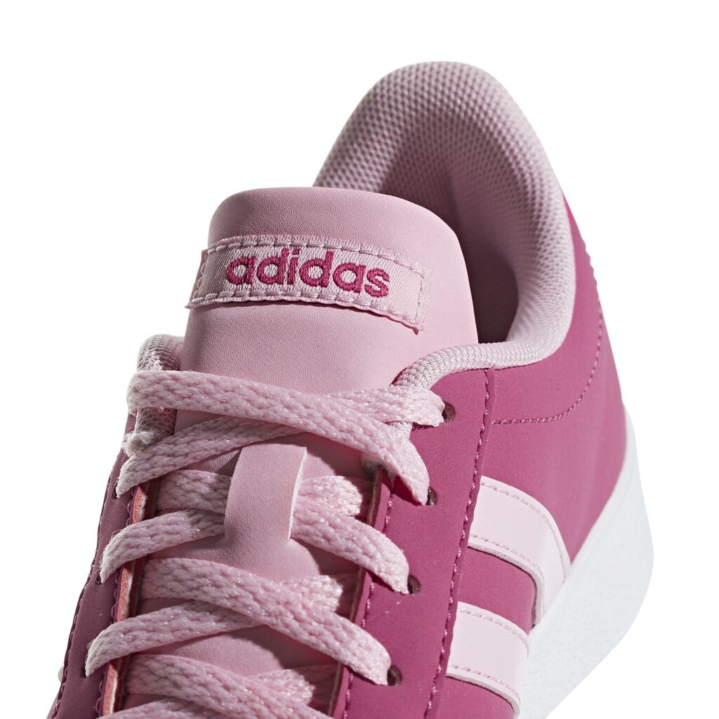 Jalanõud teismelistele Adidas VL Court 2.0 K Pink цена и информация | Naiste spordi- ja vabaajajalatsid | kaup24.ee
