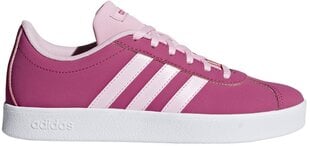 Jalanõud teismelistele Adidas VL Court 2.0 K Pink цена и информация | Спортивная обувь, кроссовки для женщин | kaup24.ee