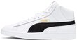 Jalanõud Puma Smash V2 Mid L White Black цена и информация | Spordi- ja vabaajajalatsid meestele | kaup24.ee