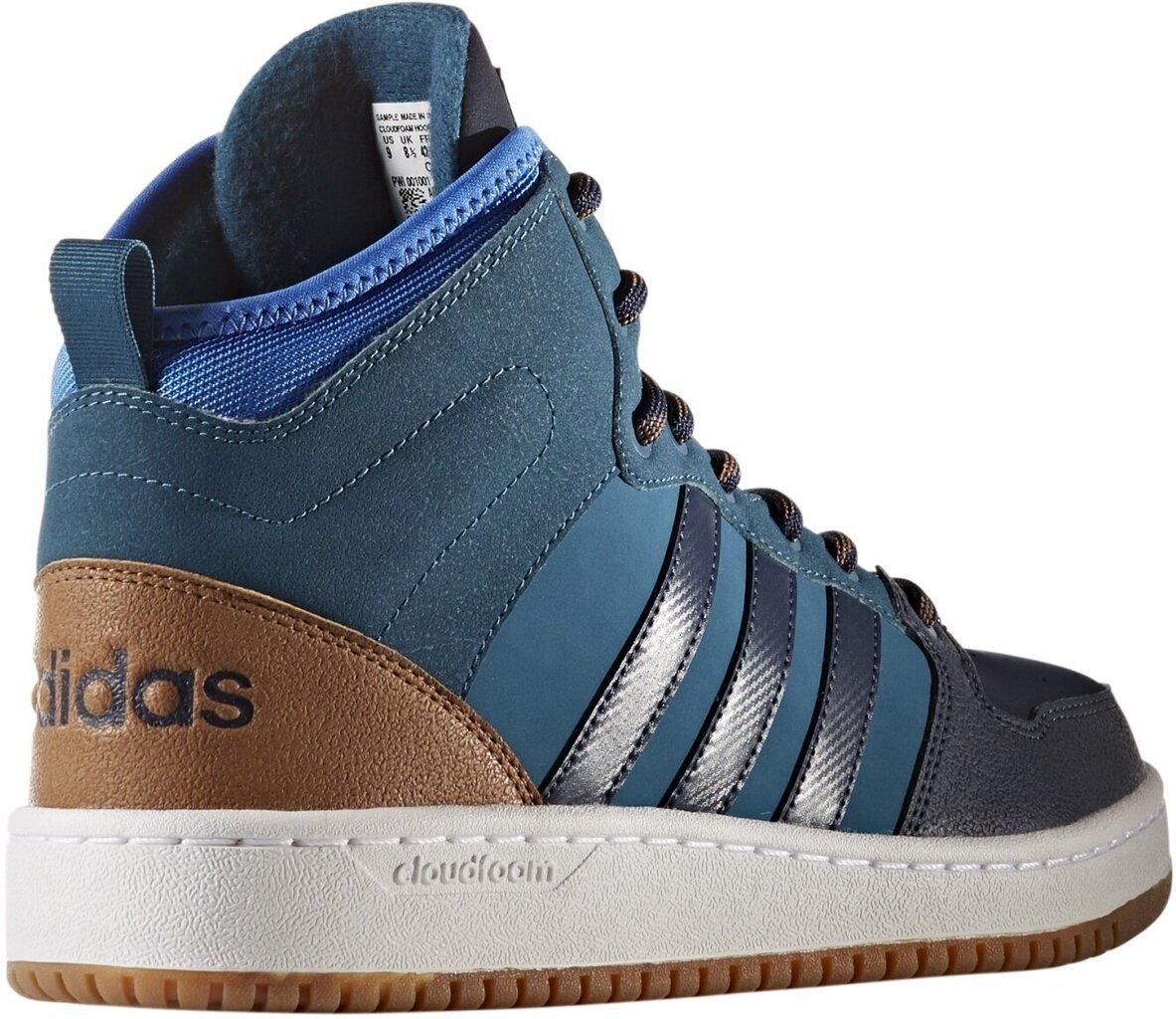 Jalanõud Adidas Neo Cf Hoops Mid Wt Blue hind ja info | Meeste kingad, saapad | kaup24.ee