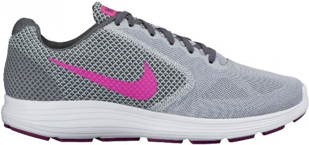 Jalanõud Nike WMNS Revolution 3 Grey Pink hind ja info | Naiste spordi- ja vabaajajalatsid | kaup24.ee