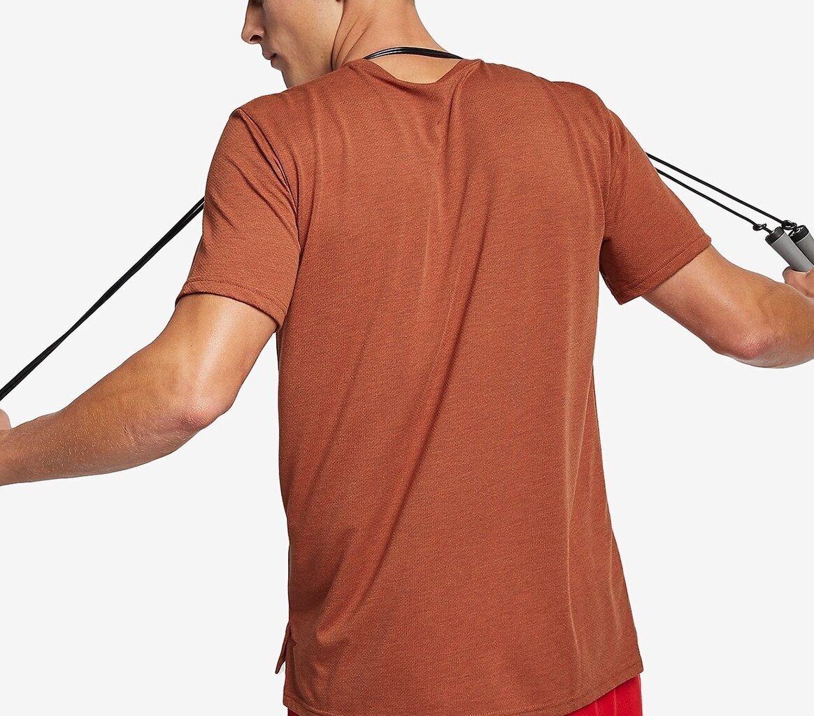 T-särk Nike M Nk Brt Top SS Hpr Dry Orange цена и информация | Meeste T-särgid | kaup24.ee