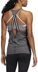 Блузка Adidas 3 Stripe Tank Black цена и информация | Женские футболки | kaup24.ee