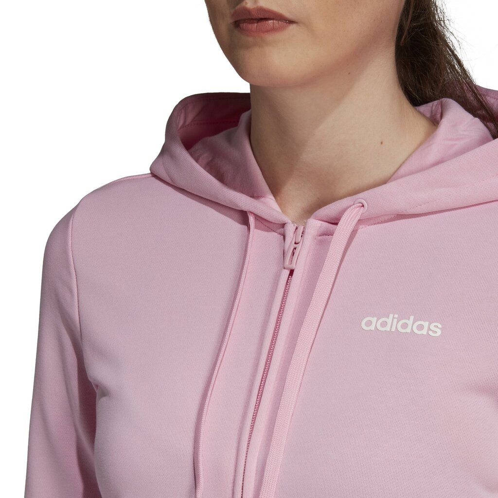 Dressipluus Adidas W E Pln FZ Hoodie Pink hind ja info | Naiste pusad | kaup24.ee