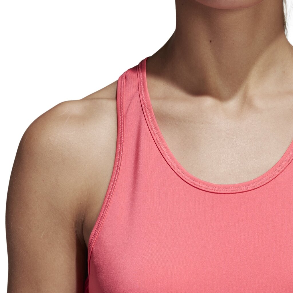 Pluus Adidas D2M Tank Solid Pink hind ja info | Naiste T-särgid, topid | kaup24.ee
