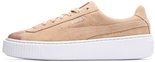 Puma Обувь Suede Platform Lunalux WN Sand цена и информация | Спортивная обувь, кроссовки для женщин | kaup24.ee