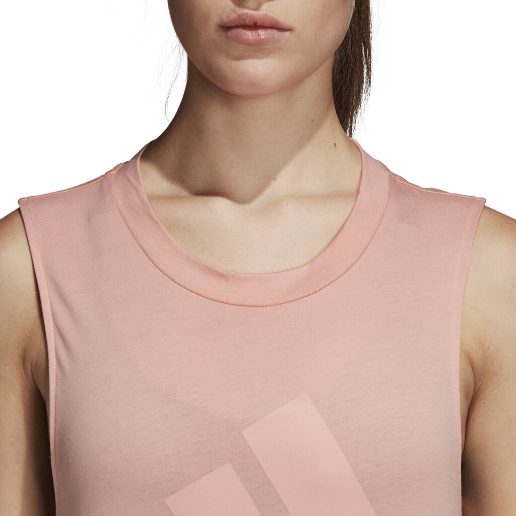 Pluus Adidas Essentials Logo Tank Top Pink цена и информация | Naiste T-särgid, topid | kaup24.ee