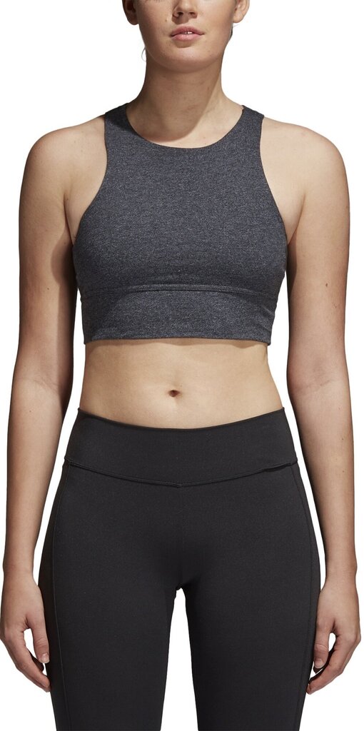 Pluus Adidas Crop Top Mlg Grey hind ja info | Naiste T-särgid | kaup24.ee