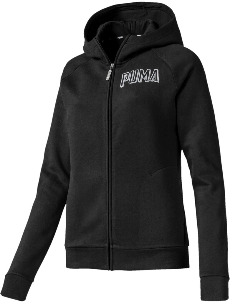 Dressipluus Puma Athletics FZ Hood Black hind ja info | Naiste pusad | kaup24.ee