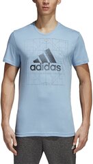 Adidas Футболка Adi Court Blue цена и информация | Мужские футболки | kaup24.ee