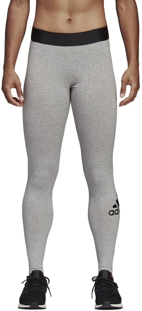 Retuusid Adidas W Mh Bos Tights Grey цена и информация | Naiste spordiriided | kaup24.ee