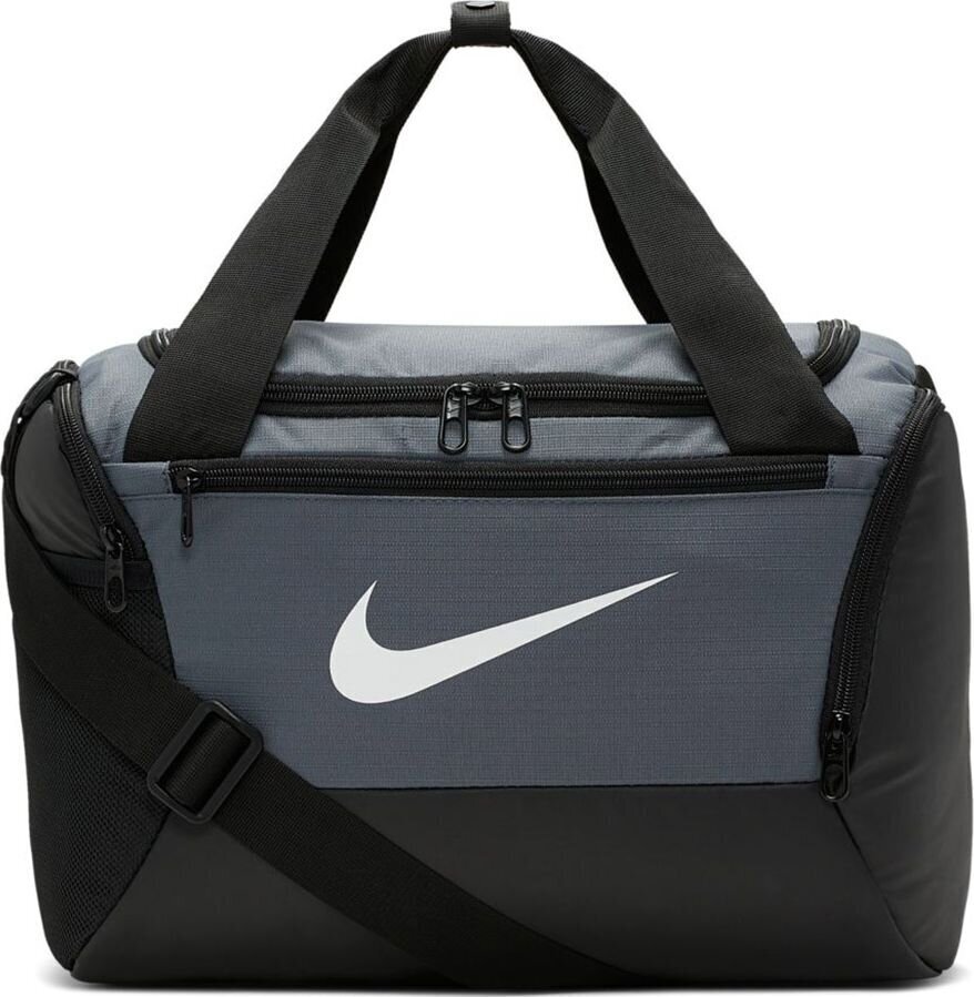 Spordikott Nike Brasilia Dufflel BA5961-026, 25 l, hall hind ja info | Spordikotid, seljakotid | kaup24.ee