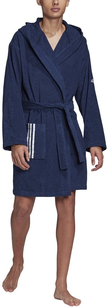 Hommikumantel Adidas Bathrobe U Blue hind ja info | Meeste hommikumantlid, pidžaamad | kaup24.ee