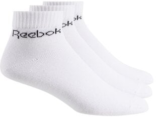 Носки Reebok Act Core Ankle Sock White цена и информация | Meeste sokid | kaup24.ee