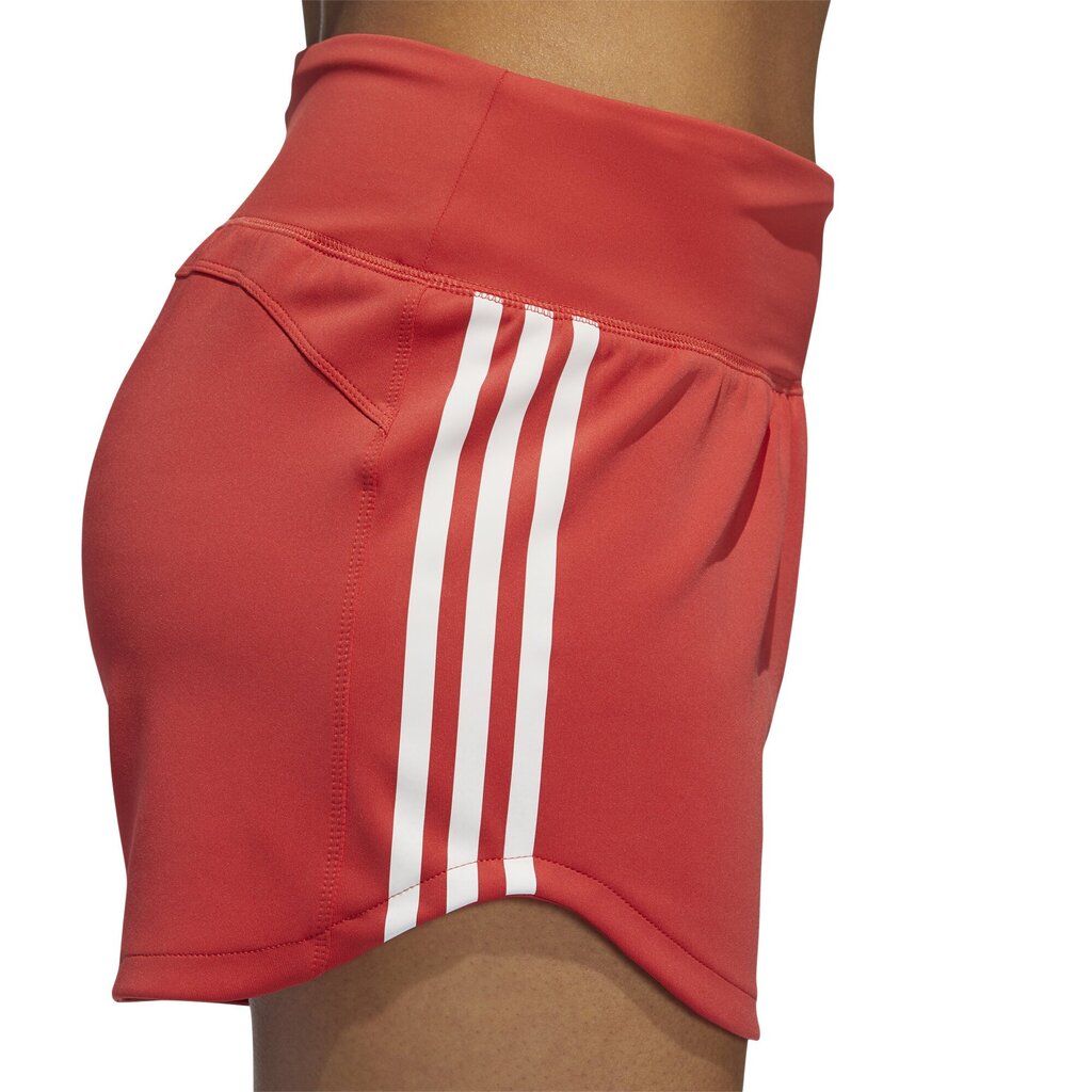 Lühikesed püksid naistele Adidas 3S Wvn Gym Shrt Red цена и информация | Naiste lühikesed püksid | kaup24.ee