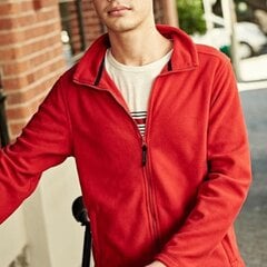 Regatta Mens Plain Micro Fleece Full Zip Jacket (Layer Lite), Klassikaline punane UTFK549_classicred hind ja info | Meeste joped | kaup24.ee