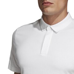 T-särk Adidas Mh Plain Polo White hind ja info | Meeste T-särgid | kaup24.ee