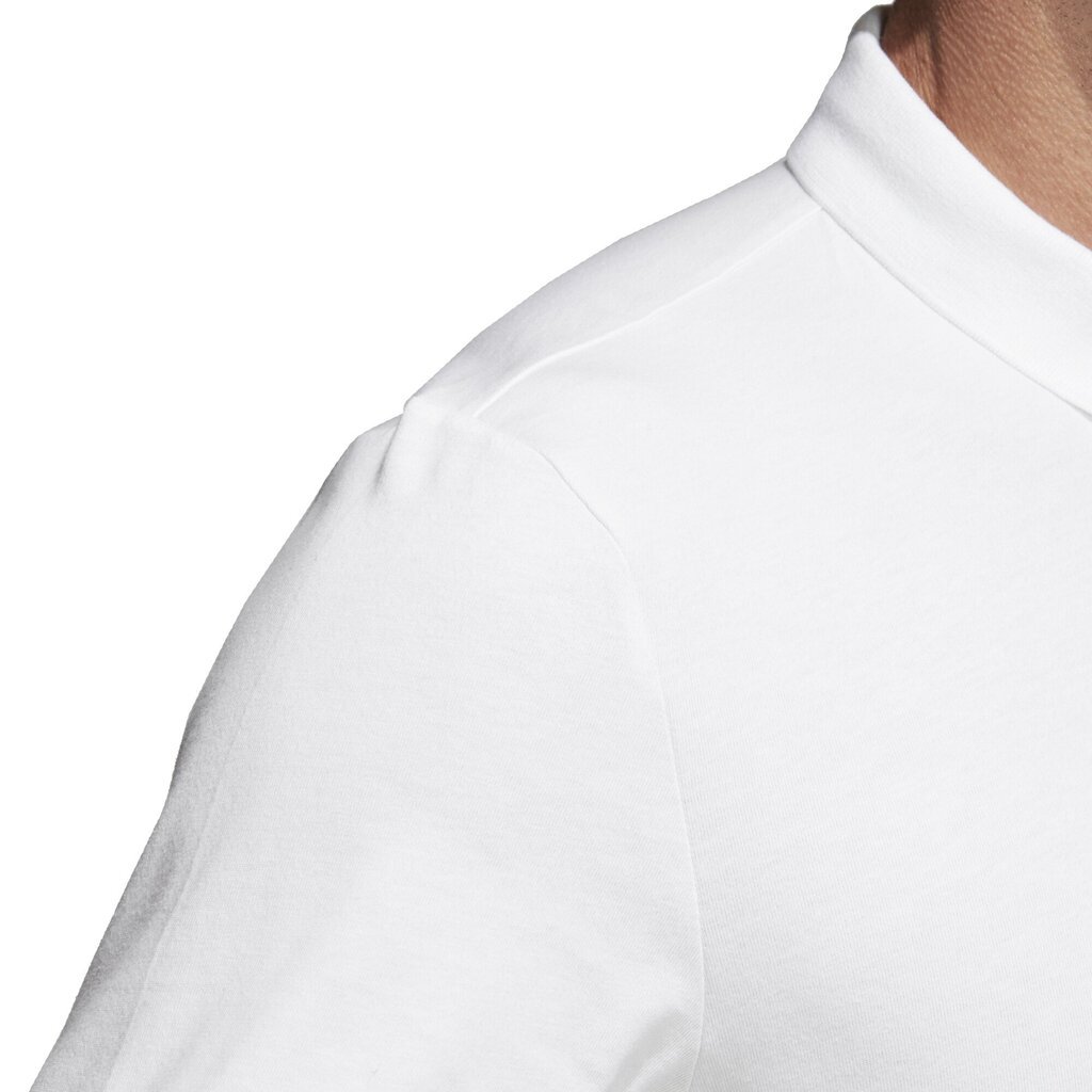 T-särk Adidas Mh Plain Polo White цена и информация | Meeste T-särgid | kaup24.ee