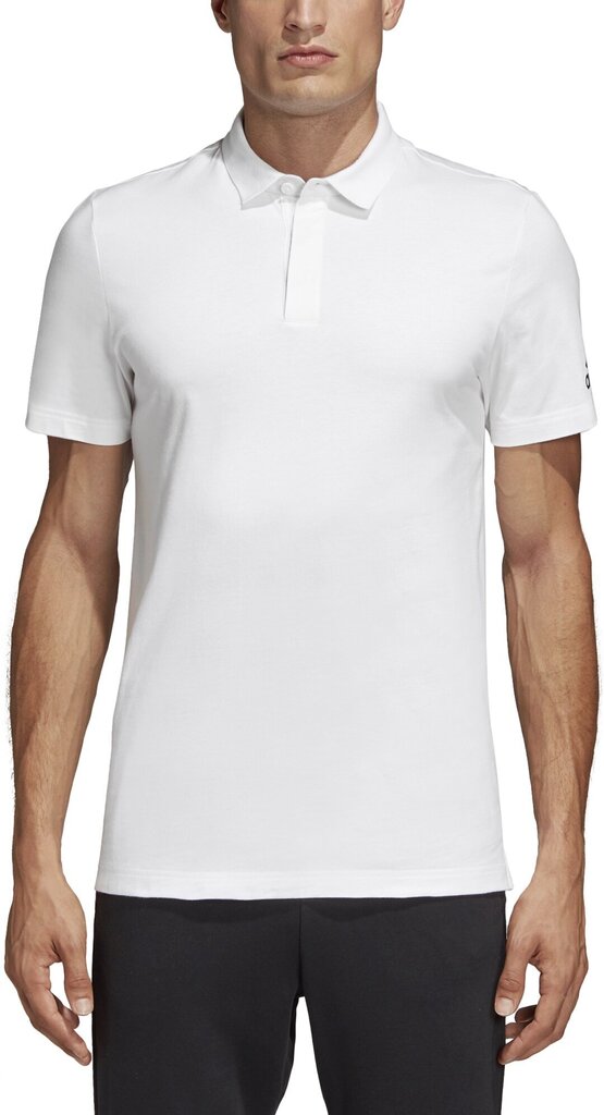 T-särk Adidas Mh Plain Polo White цена и информация | Meeste T-särgid | kaup24.ee