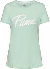 Pluus Puma Athletics Tee Green цена и информация | Спортивная одежда для женщин | kaup24.ee