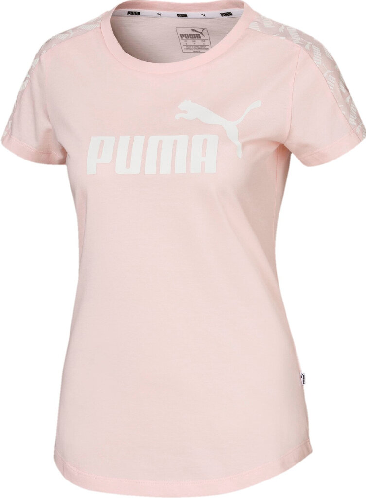 Pluus Puma Amplified Tee Pink цена и информация | Naiste spordiriided | kaup24.ee