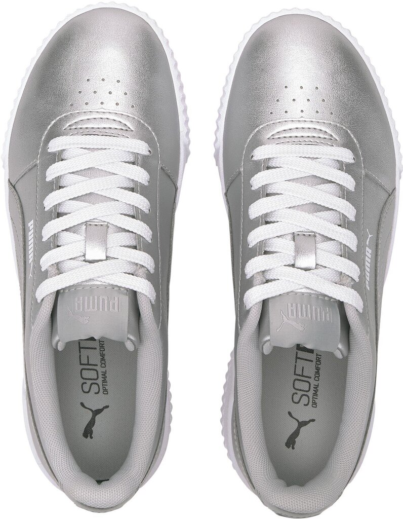 Jalanõud Puma Carina Metallic Silver hind ja info | Naiste spordi- ja vabaajajalatsid | kaup24.ee