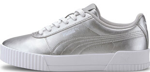 Jalanõud Puma Carina Metallic Silver hind ja info | Naiste spordi- ja vabaajajalatsid | kaup24.ee