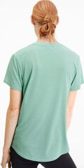 Пума Блузка Evostripe Tee Green цена и информация | Спортивная одежда женская | kaup24.ee