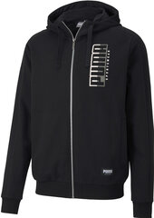 Puma Джемпер Athletics Hooded Black цена и информация | Мужские толстовки | kaup24.ee