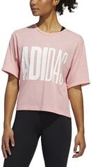 Adidas Блузка Univ Tee 1 W Pink цена и информация | Спортивная одежда для женщин | kaup24.ee