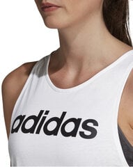 Pluus Adidas W E Lin Loos Tk White hind ja info | Naiste spordiriided | kaup24.ee