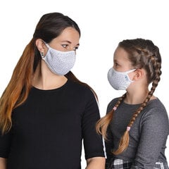 Многоразовая защитная маска для лица 1016 Ergo Plus, серый  цена и информация | Аптечки | kaup24.ee