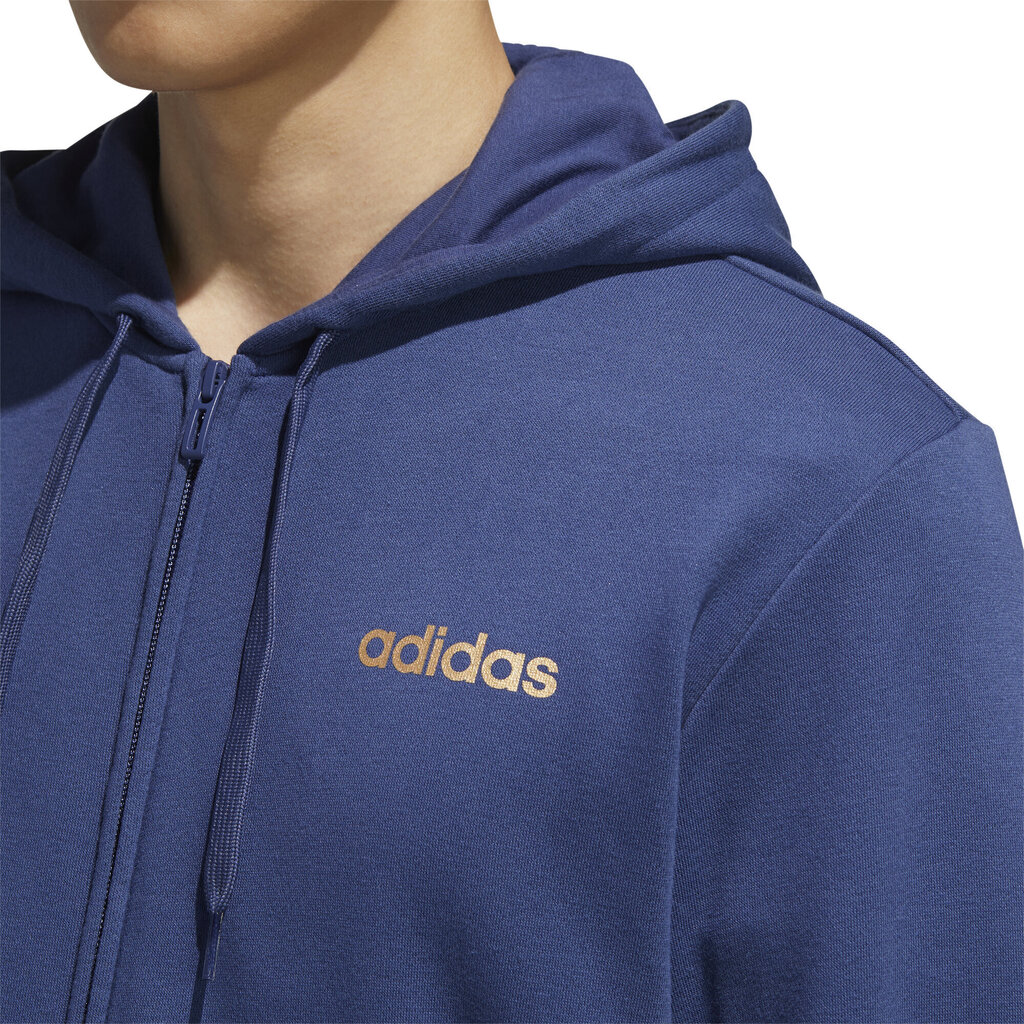 Dressipluus Adidas M Ess BR FZ Blue hind ja info | Meeste pusad | kaup24.ee