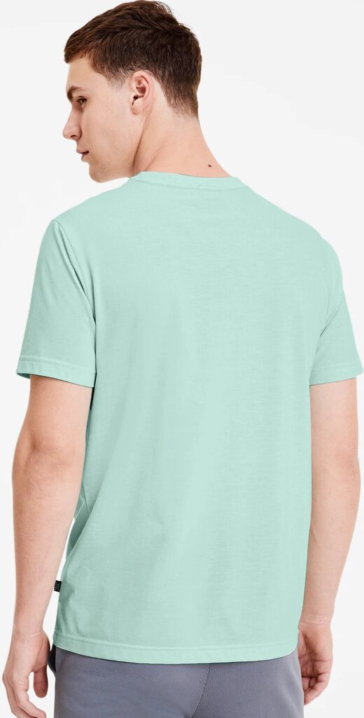 T-särk Puma Ess + Heather Tee Mist Green цена и информация | Meeste T-särgid | kaup24.ee