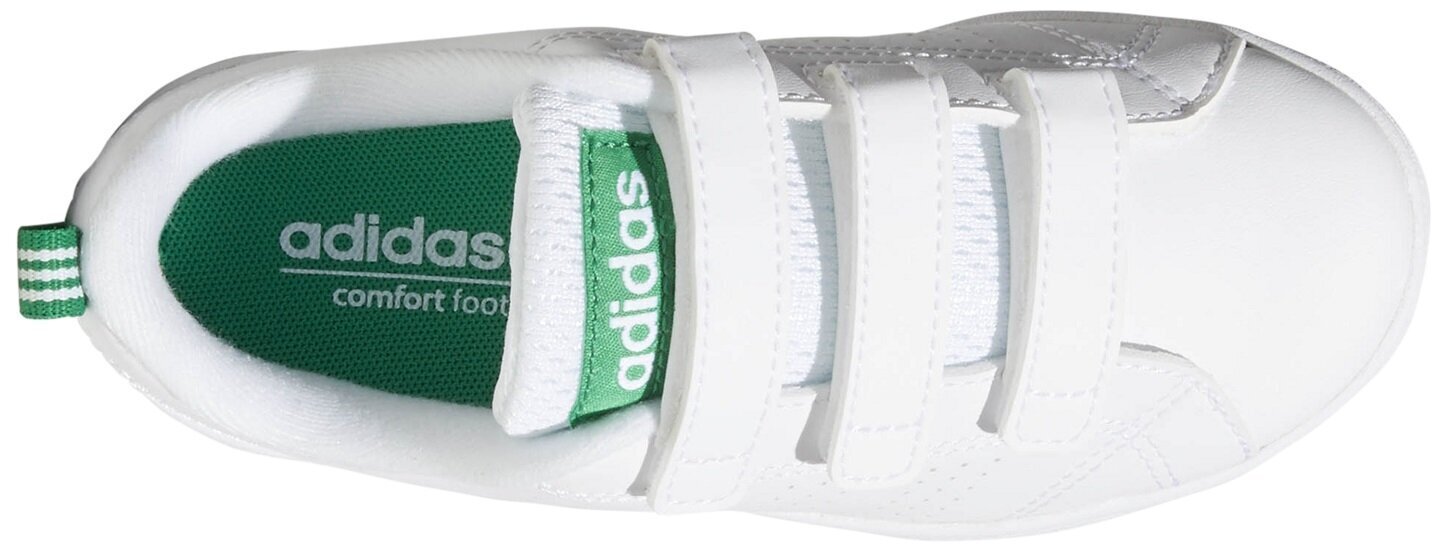 Jalanõud lastele Adidas Vs Adv Cl Cmf C White цена и информация | Laste spordijalatsid | kaup24.ee