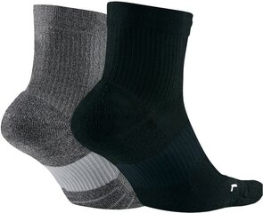 Носки Nike U NK Mltplier Ankle 2PR  Grey Black цена и информация | Мужские носки | kaup24.ee