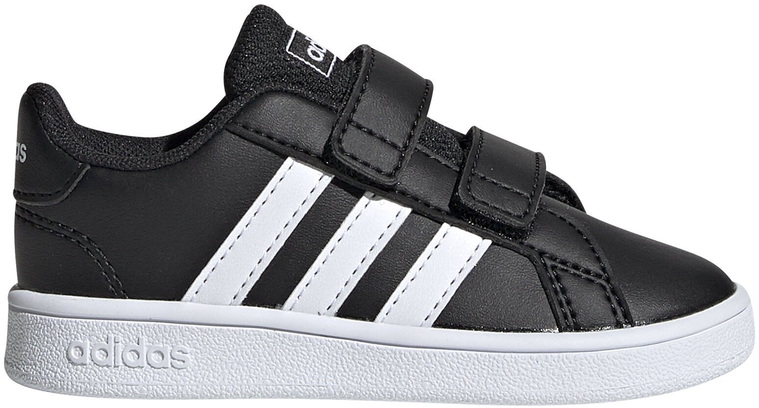 Jalanõud lastele Adidas Grand Court I Black цена и информация | Laste spordijalatsid | kaup24.ee