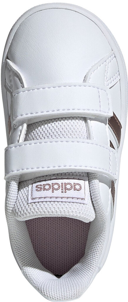 Jalanõud lastele Adidas Grand Court I White hind ja info | Laste spordijalatsid | kaup24.ee