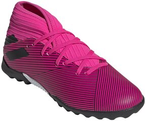 Jalgpallijalatsid tüdrukutele Adidas Nemeziz 19.3 TF J Pink цена и информация | Футбольные бутсы | kaup24.ee