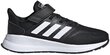 Jalanõud teismelistele Adidas Runfalcon C Black цена и информация | Laste spordijalatsid | kaup24.ee