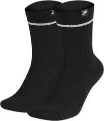 Носки Nike U Snkr Sox Essential Crw 2PR Black цена и информация | Мужские носки | kaup24.ee