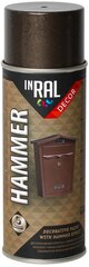 Aerosoolvärv, Decor Hammer, antratsiit, 400ml, Inral hind ja info | Värvid | kaup24.ee