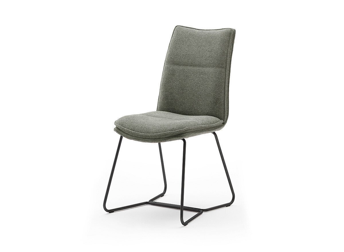 2-tooli komplekt MC Akcent Hampton S, roheline цена и информация | Söögitoolid, baaritoolid | kaup24.ee