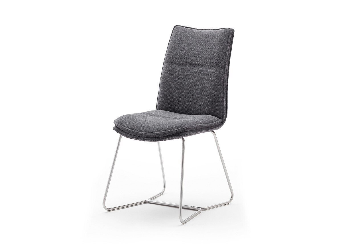 2-tooli komplekt MC Akcent Hampton E, must hind ja info | Söögilaua toolid, köögitoolid | kaup24.ee