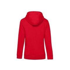 B&C Naiste/naiste Queen Hoody, Punane UTFK160_red hind ja info | Naiste pusad | kaup24.ee