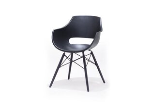 4-tooli komplekt MC Akcent Rockville BS, must hind ja info | Söögilaua toolid, köögitoolid | kaup24.ee