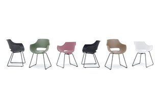 4-tooli komplekt MC Akcent Rockville K, roheline hind ja info | Söögilaua toolid, köögitoolid | kaup24.ee