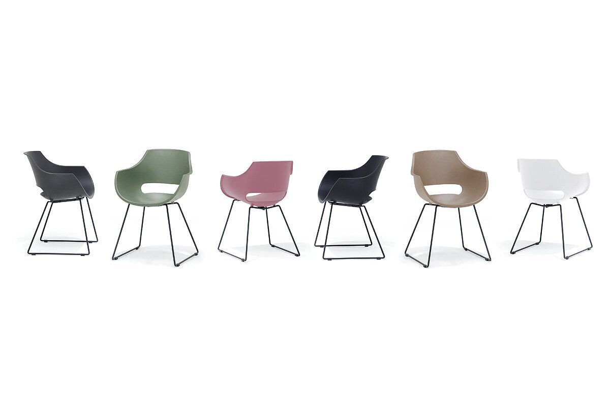 4-tooli komplekt MC Akcent Rockville K, roheline цена и информация | Söögilaua toolid, köögitoolid | kaup24.ee