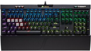 Juhtmega mänguri klaviatuur Corsair K70, MK.2, ENG, CH-9109014-NA hind ja info | Klaviatuurid | kaup24.ee